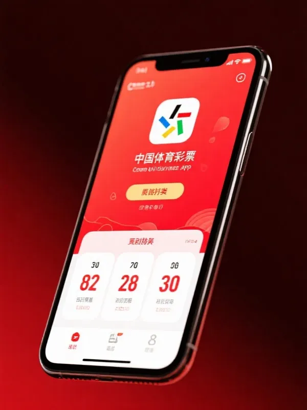 中国体彩APP界面展示